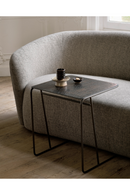 Metallic Modern End Table | Ethnicraft Ellipse | Oroatrade.com