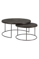Minerals Round Nesting Coffee Tables (2) | Ethnicraft | Oroatrade.com