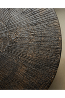 Metallic Oval Coffee Table | Ethnicraft Slice | Oroatrade.com