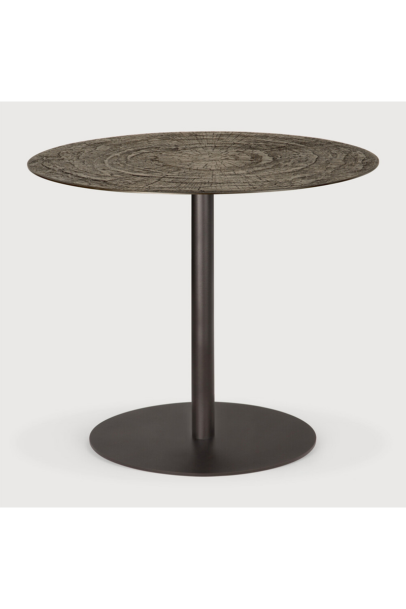 Round Pedestal Dining Table | Ethnicraft Blend | Oroatrade.com