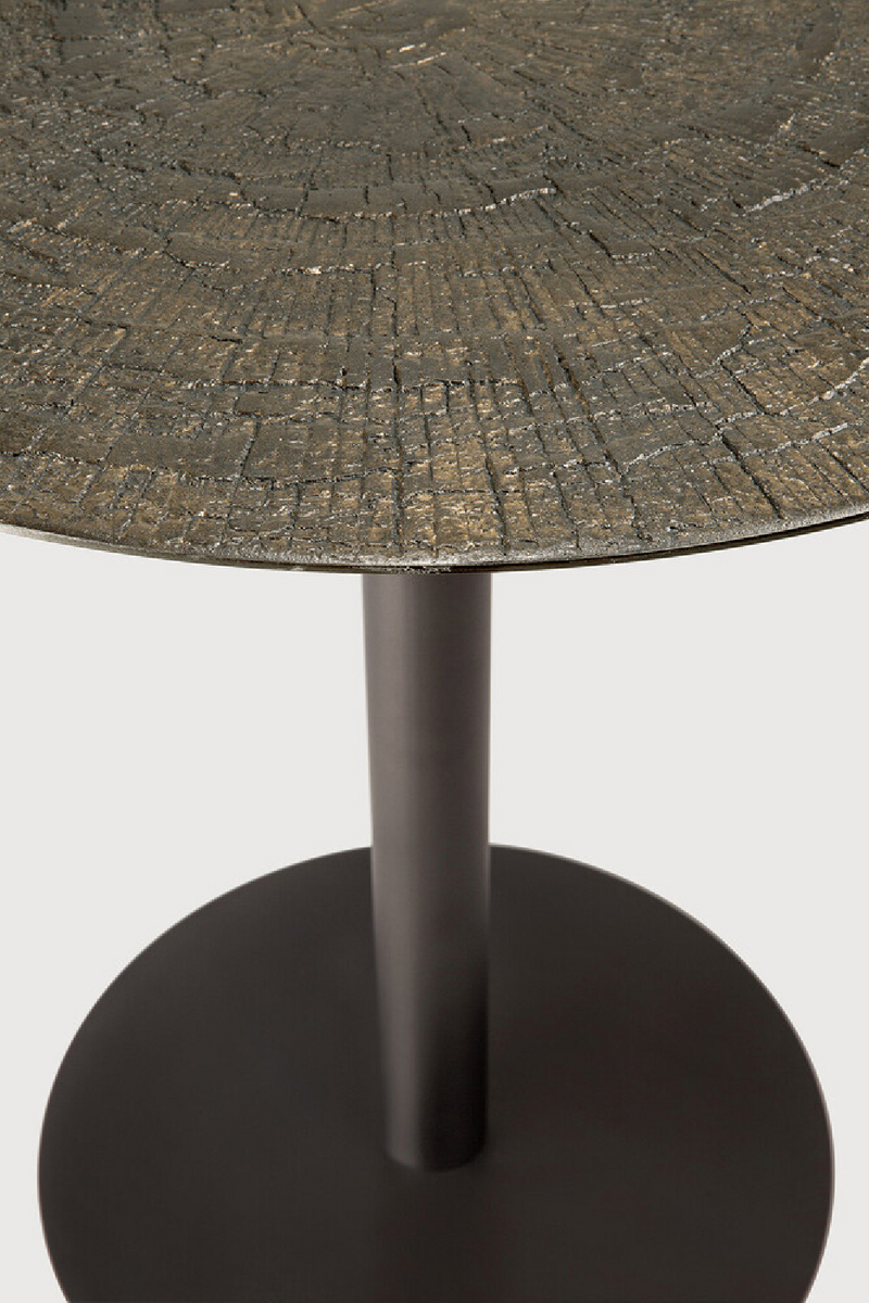 Round Pedestal Dining Table | Ethnicraft Blend | Oroatrade.com