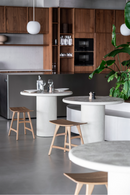 Round Pedestal Dining Table | Ethnicraft Elements