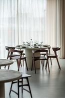 Round Pedestal Dining Table | Ethnicraft Elements