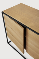 2-Door Wooden Oak Sideboard | Ethnicraft Monolit | Oroatrade.com