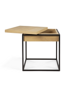 Oak Square Side Table | Ethnicraft Monolit | Oroatrade.com
