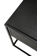 Black Oak Minimalist Nightstand | Ethnicraft Monolit | Oroatrade.com