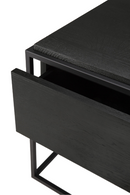 Black Oak Minimalist Nightstand | Ethnicraft Monolit | Oroatrade.com