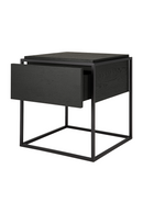 Black Oak Minimalist Nightstand | Ethnicraft Monolit | Oroatrade.com