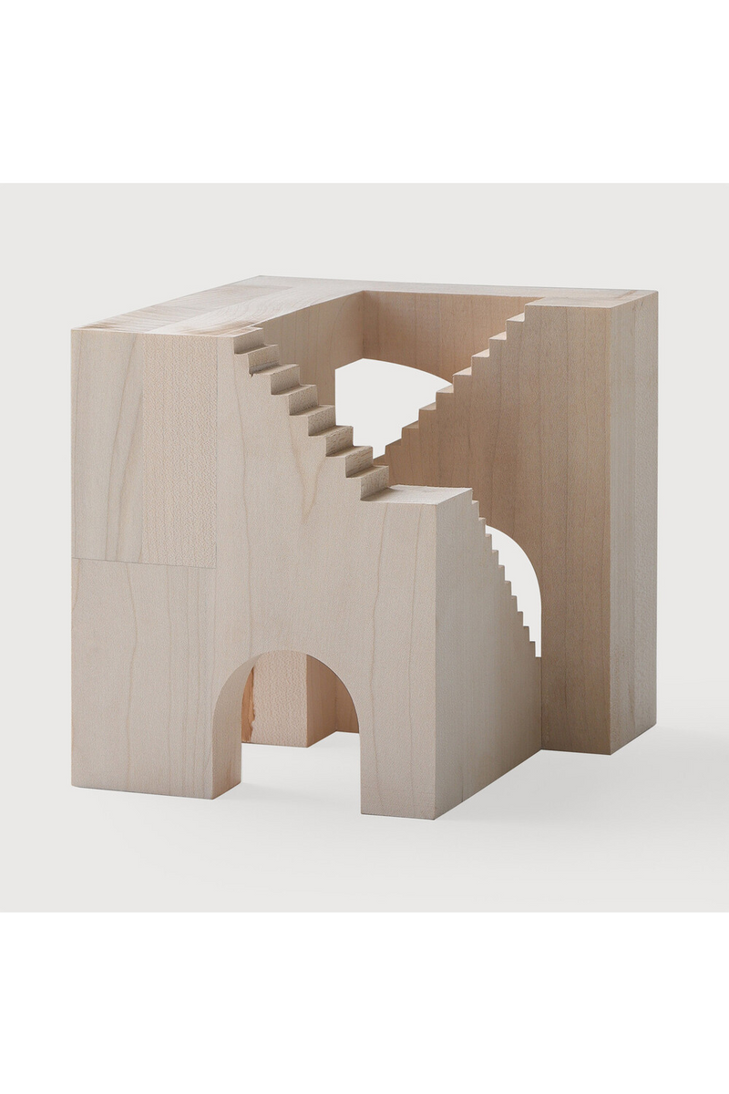 Geometrical Modern Sculpture | Ethnicraft Cube | Oroatrade.com