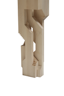 Abstract Stair Sculpture | Ethnicraft Circonvolution | Oroatrade.com