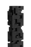 Black Teak Decorative Object | Ethnicraft Colonne | Oroatrade.com
