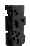 Black Teak Decorative Object | Ethnicraft Colonne | Oroatrade.com