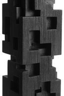 Black Teak Decorative Object | Ethnicraft Colonne | Oroatrade.com