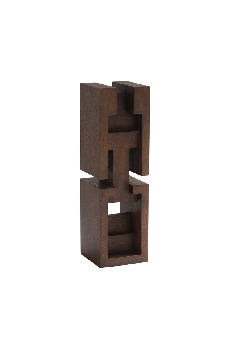 Handcrafted Geometric Sculpture | Ethnicraft False Idol