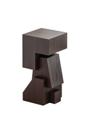 Mahogany Abstract Sculpture | Ethnicraft Brutal Monument