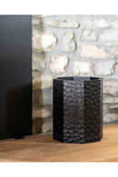 Varnished Mahogany Paper Basket | Ethnicraft Chopped | Oroatrade.com