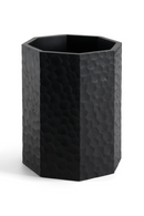 Varnished Mahogany Paper Basket | Ethnicraft Chopped | Oroatrade.com