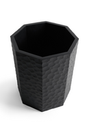 Varnished Mahogany Paper Basket | Ethnicraft Chopped | Oroatrade.com