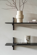 Brown Mahogany Wall Shelf | Ethnicraft PI | Oroatrade.com