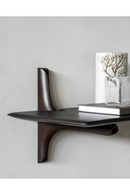 Brown Mahogany Wall Shelf | Ethnicraft PI | Oroatrade.com