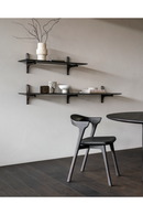 Brown Mahogany Wall Shelf | Ethnicraft PI | Oroatrade.com