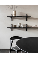 Brown Mahogany Wall Shelf | Ethnicraft PI | Oroatrade.com