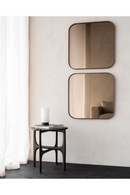 Varnished Round Side Table | Ethnicraft PI | Oroatrade.com