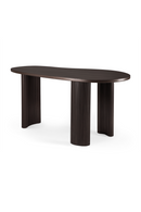 Dark Brown Mahogany Desk | Boomerang Ethnicraft | Oroatrade.com