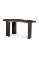 Dark Brown Mahogany Desk | Boomerang Ethnicraft | Oroatrade.com