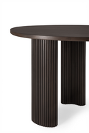 Dark Brown Mahogany Desk | Boomerang Ethnicraft | Oroatrade.com