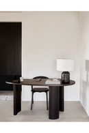 Dark Brown Mahogany Desk | Boomerang Ethnicraft | Oroatrade.com