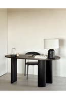 Dark Brown Mahogany Desk | Boomerang Ethnicraft | Oroatrade.com