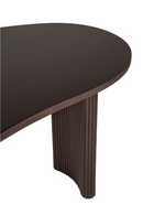 Dark Brown Mahogany Desk | Boomerang Ethnicraft