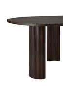 Dark Brown Mahogany Desk | Boomerang Ethnicraft