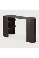 Dark Brown Mahogany Desk | Ethnicraft Roller Max | Oroatrade.com