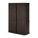 Brown Mahogany Filing Cabinet | Ethnicraft Roller Max | Oroatrade.com