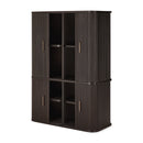 Brown Mahogany Filing Cabinet | Ethnicraft Roller Max | Oroatrade.com