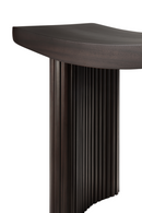 Brown Mahogany Curved Stool | Ethnicraft Roller Max | Oroatrade.com