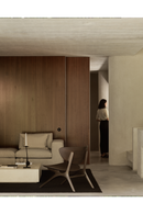 Mahogany Curved Lounge Chair | Ethnicraft Eye | Oroatrade.com