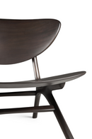 Mahogany Curved Lounge Chair | Ethnicraft Eye | Oroatrade.com