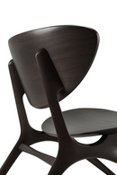 Mahogany Curved Lounge Chair | Ethnicraft Eye | Oroatrade.com