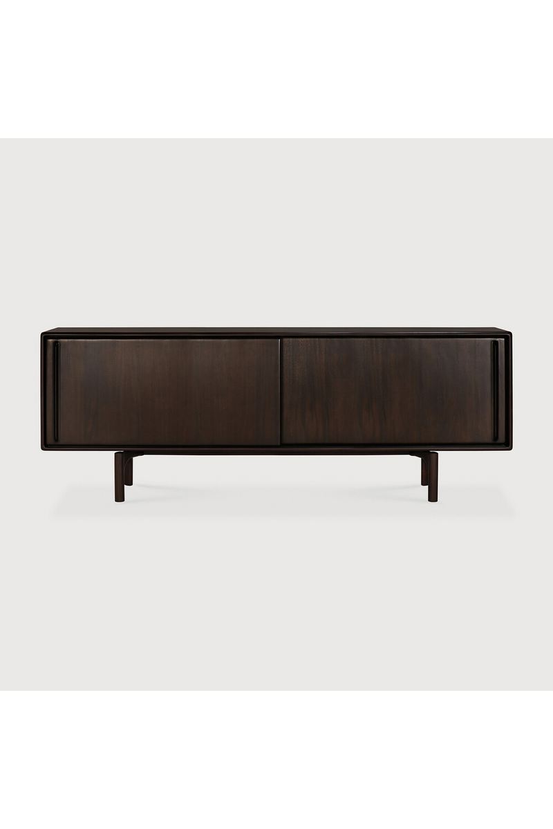 Sliding Door Mahogany Sideboard | Ethnicraft Flow | Oroatrade.com