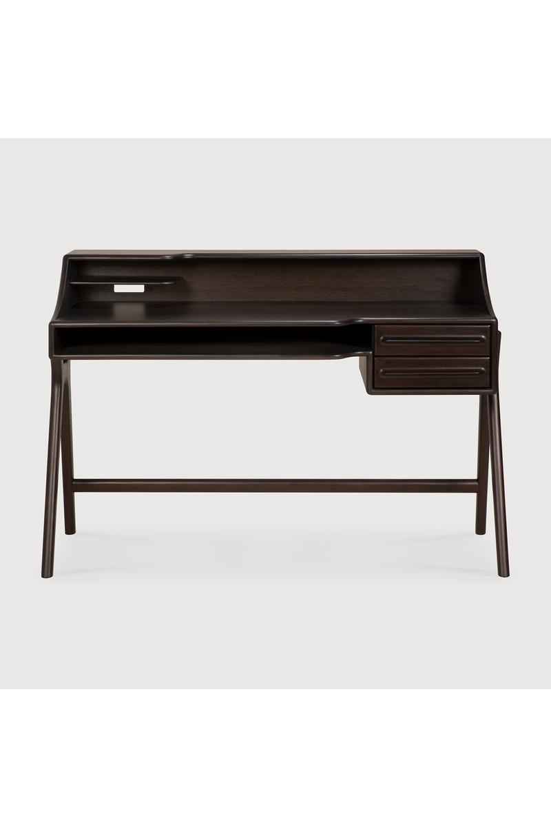 Varnished Mahogany Desk | Ethnicraft Flow | Oroatrade.com