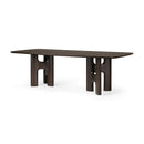 Brown Mahogany Dining Table | Ethnicraft Flow | Oroatrade.com