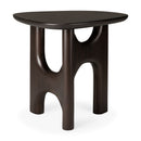 Brown Mahogany Side Table | Ethnicraft Flow | Oroatrade.com