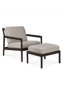 Cushioned Mahogany Lounge Chair | Ethnicraft Jack | Oroatrade.com