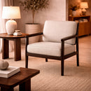 Brown Mahogany Lounge Chair | Ethnicraft Jack | Oroatrade.com