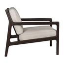 Brown Mahogany Lounge Chair | Ethnicraft Jack | Oroatrade.com