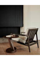 Cushioned Mahogany Lounge Chair | Ethnicraft Jack | Oroatrade.com