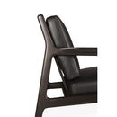 Brown Mahogany Lounge Chair | Ethnicraft Jack | Oroatrade.com